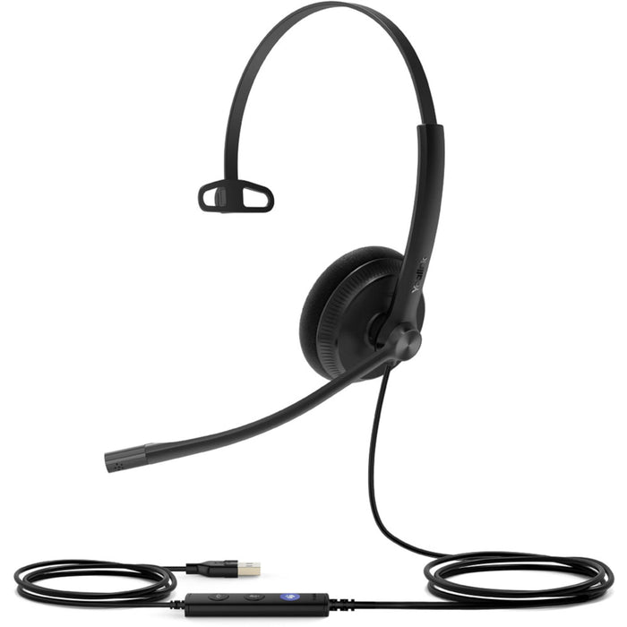 Yealink UH34 Mono USB Wired Headset for Microsoft Teams