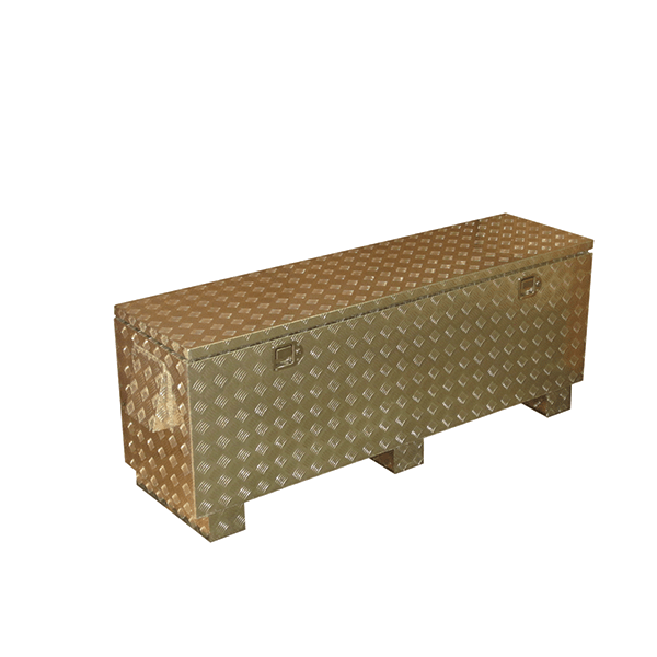 Tycon Solar AL Enclosure 65x18x20in Aluminum Checker Plate 8 RJ45 Feedthru - TYCON Systems - (Dev) Baltic Networks