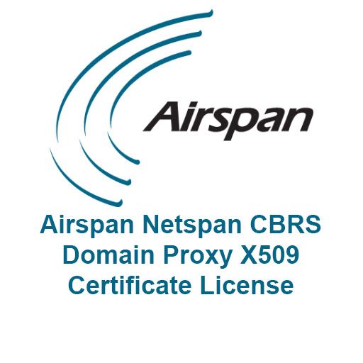 Airspan Netspan CBRS Domain Proxy X509 Certificate License (5 years validity) - Airspan - (Dev) Baltic Networks