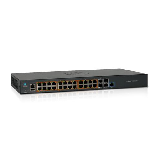 Cambium cnMatrix TX 2028RF-P, Intelligent Ethernet PoE Switch, Cambium Sync, 16 x 1gbps, 8 x SFP, and 4 SFP+, Removable Power Supply (not included) - No Power Cord, US Only - Cambium Networks - (Dev) Baltic Networks