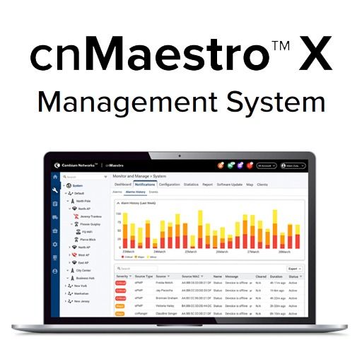 Cambium Networks cnMaestro X Advanced Management 5-Year Subscription With CC Pro for Tier 3 - Cambium Networks - (Dev) Baltic Networks