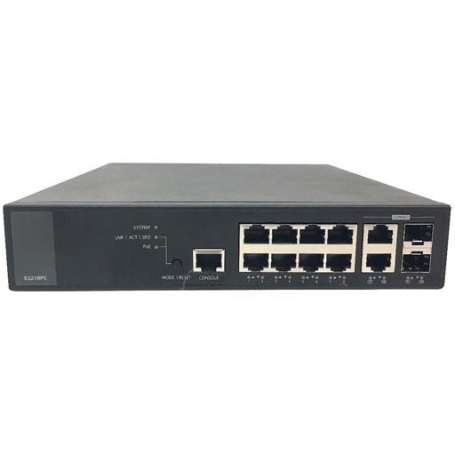 DZS E3210PC 802.3at/af 8x GE PoE - 2x 1/10GE L2/L3 PoE Switch - DZS - (Dev) Baltic Networks