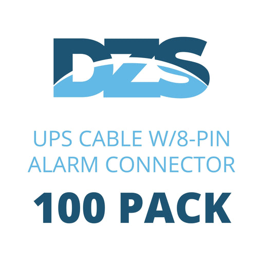 DZS UPS Cable to ZNID-24XX W/8-PIN Alarm Connector ZNID-BATT-IN-XX 100 PACK - DZS - (Dev) Baltic Networks