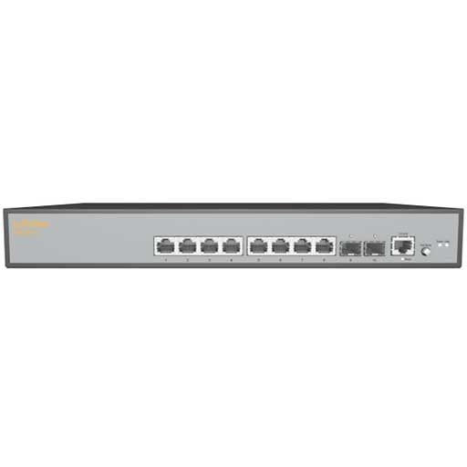 IgniteNet FusionSwitch PoE 10-Port L2 Gigabit Ethernet Access / Aggregation Switch with 2 1G Uplinks - IgniteNet - (Dev) Baltic Networks