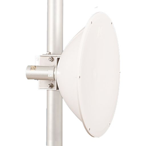Jirous JRC-24DD DuplEX 4.9-6.1 GHz 24.5dBi RPSMA Parabolic Antenna with JDMW-900 AR Precision Mount - Jirous - (Dev) Baltic Networks