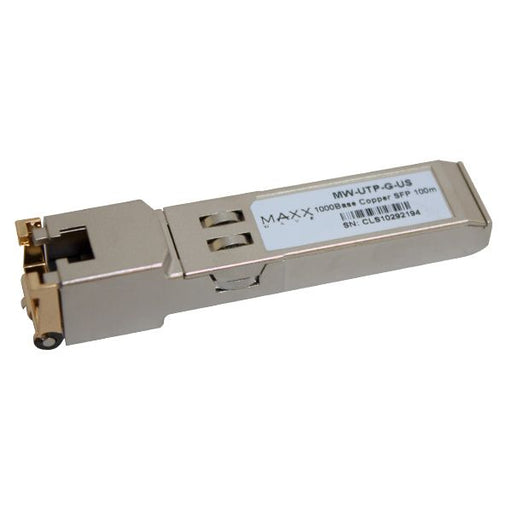 Maxxwave 1.2Gbit Copper 1000BaseT SFP Fiber Module - Maxxwave - (Dev) Baltic Networks