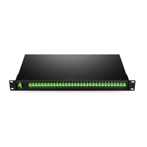 Maxxwave 1x32 PLC Fiber Splitter 1U 19" Rack Mount SC/APC Single Mode - Maxxwave - (Dev) Baltic Networks