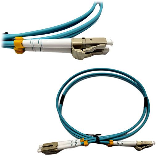 Maxxwave Fiber Patch Cable - Multi Mode OM3 - LC to LC Connectors (1m) - Maxxwave - (Dev) Baltic Networks