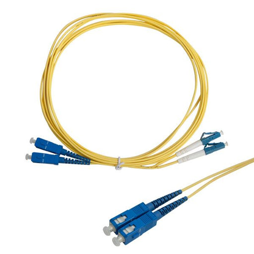 Maxxwave Fiber Patch Cable - Single Mode - LC to SC Connectors (3m) - Maxxwave - (Dev) Baltic Networks