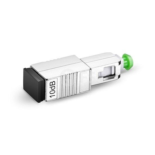 Maxxwave SC/APC Single Mode Fixed Fiber Optic Attenuator Male - Female 10dB - Maxxwave - (Dev) Baltic Networks
