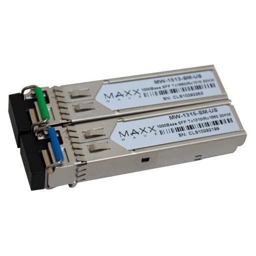 Maxxwave Single-Mode DDM SFP Fiber Module Pair - Maxxwave - (Dev) Baltic Networks