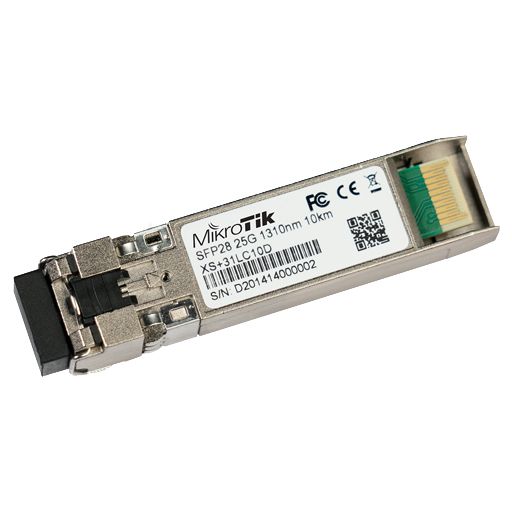 MikroTik 1.25G SFP 10G SFP+ and 25G SFP28 module - MikroTik - (Dev) Baltic Networks
