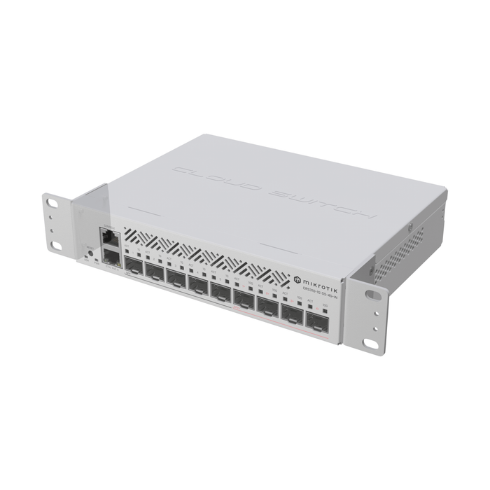 MikroTik 1U Dual or 10’’ Rackmount Ear Kit [RMK-2/10] - MikroTik - (Dev) Baltic Networks