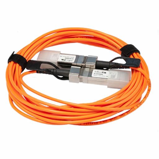 MikroTik 5m SFP+ 10Gbps Active Optics Direct Attach Cable - MikroTik - (Dev) Baltic Networks