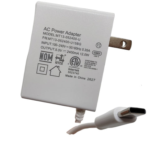 MikroTik 5V 2.4A 12W USB Power Supply for hAP ax lite (L41G-2axD) Type A Plug (US) - MikroTik - (Dev) Baltic Networks