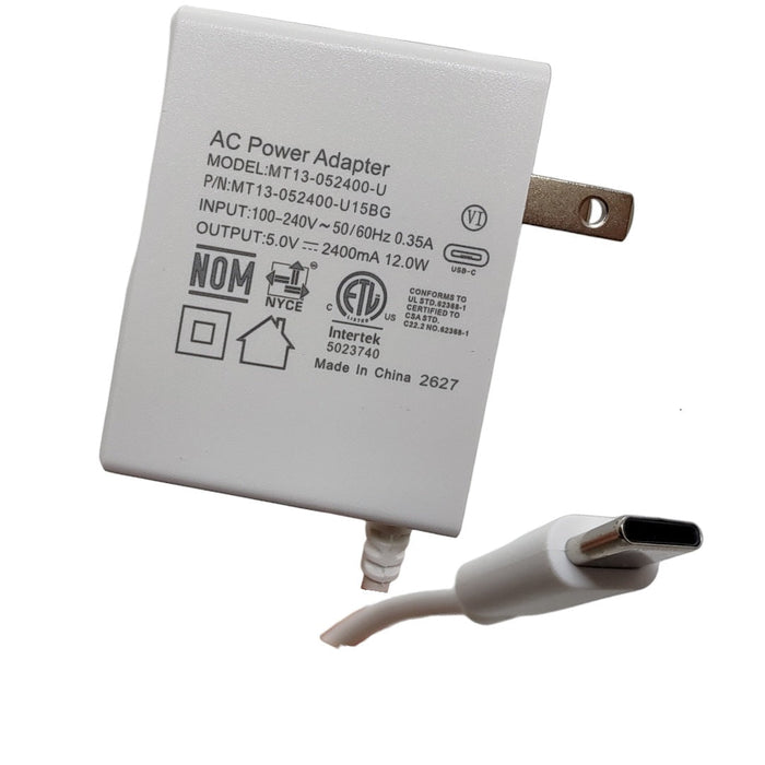 MikroTik 5V 2.4A 12W USB Power Supply for hAP ax lite (L41G-2axD) Type A Plug (US) - MikroTik - (Dev) Baltic Networks