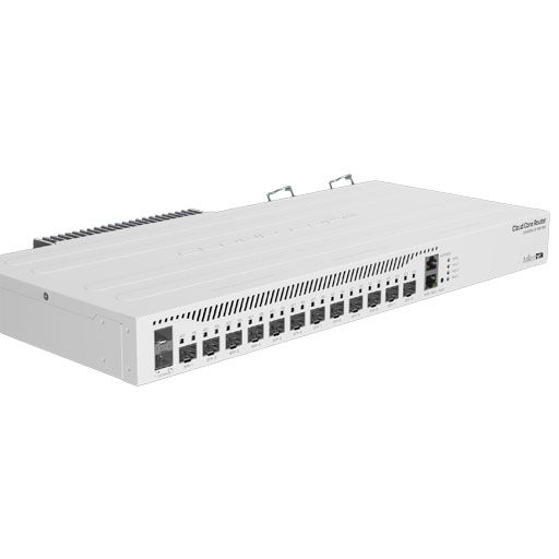 MikroTik CCR2004-1G-12S+2XS Cloud Core Router (w/ dual redundant power supply) - MikroTik - (Dev) Baltic Networks