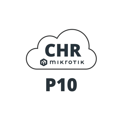 MikroTik Cloud Hosted Router P10 Perpetual 10Gbps Upload Per Interface - MikroTik - (Dev) Baltic Networks
