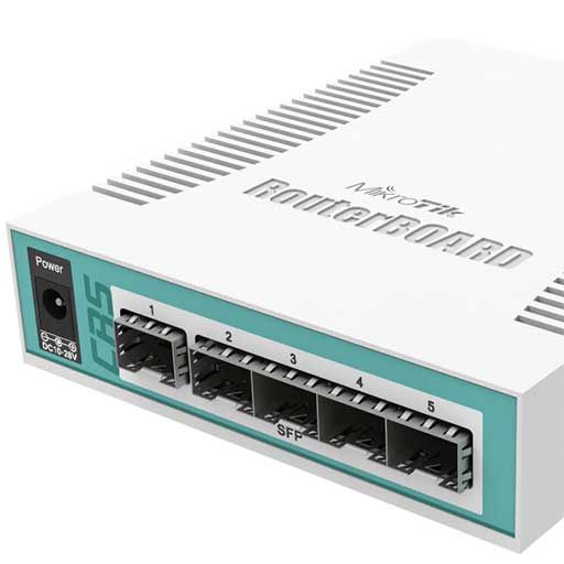 MikroTik Cloud Router Switch w/ 5 SFP Cages - MikroTik - (Dev) Baltic Networks