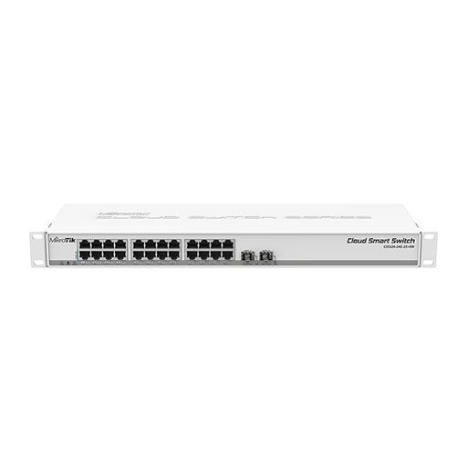 MikroTik Cloud Smart Switch w/ 24 Gigabit Ports and 2 SFP+ Cages - MikroTik - (Dev) Baltic Networks