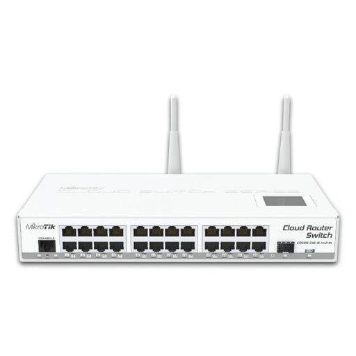 MikroTik CRS125-24G-1S-2HnD-IN Cloud Router 24 Gport L3 Switch (fiber- and wireless-enabled, desktop case) - MikroTik - (Dev) Baltic Networks