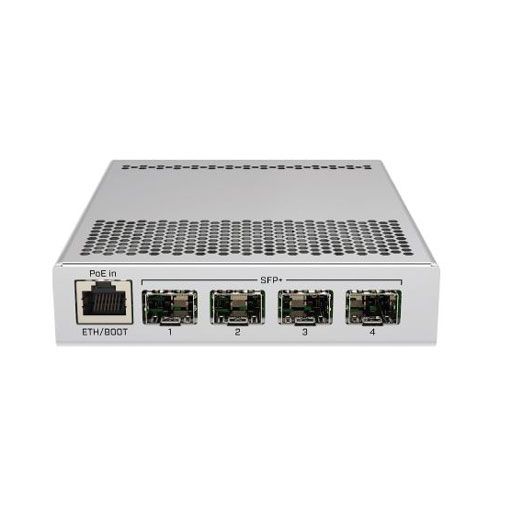 MikroTik CRS305 4-Port SFP+ 802.3at/af Switch L5 - MikroTik - (Dev) Baltic Networks