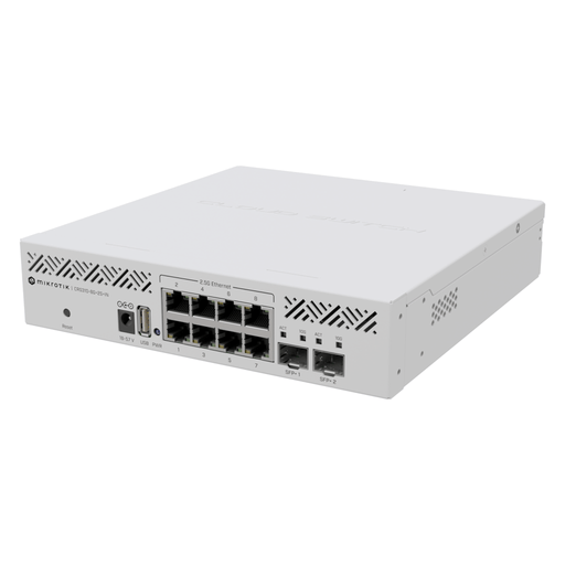 MikroTik CRS310 8x 2.5 Gigabit Ethernet 2x 10 Gigabit SFP+ Cloud Router Switch [CRS310-8G+2S+IN] - MikroTik - (Dev) Baltic Networks