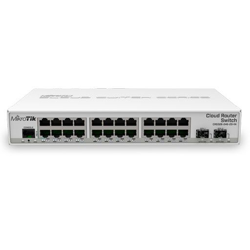 MikroTik CRS326 Cloud Router Switch 24-Port Gigabit 2-Port SFP+ Cages - MikroTik - (Dev) Baltic Networks