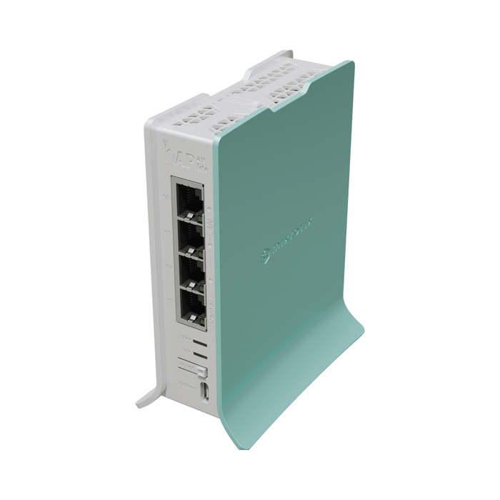 MikroTik hAP ax lite Dual-Core 802.11b/g/n/ax dual-chain 2.4GHz 4x Gigabit Ethernet Port Gen6 AX Access Point (L41G-2axD) - MikroTik - (Dev) Baltic Networks