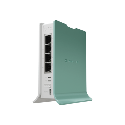 MikroTik hAP ax lite Dual-Core 802.11b/g/n/ax dual-chain 2.4GHz 4x Gigabit Ethernet Port Gen6 AX Access Point (L41G-2axD) - MikroTik - (Dev) Baltic Networks