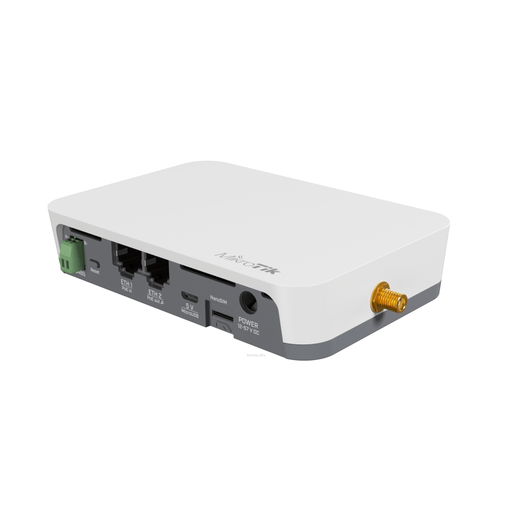 MikroTik KNOT 2.4GHz Bluetooth 2x 100Mbps Ethernet POE LR9 CAT-M LoRa IoT Gateway - MikroTik - (Dev) Baltic Networks