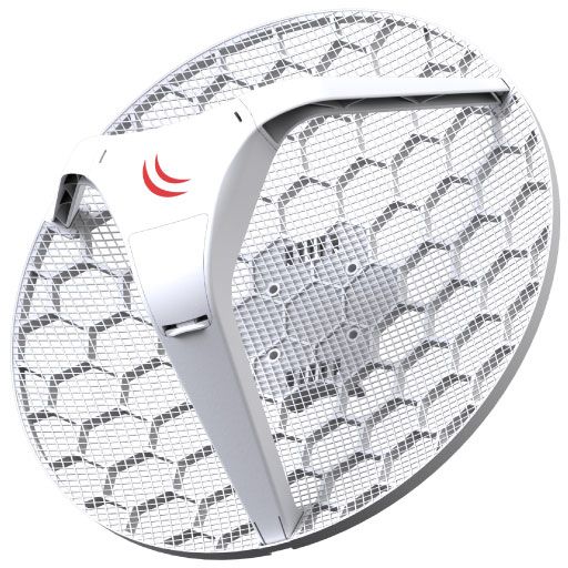 MikroTik LHG Light Head Grid 5GHz AP 24.5dBi Dual-Pol Integrated Antenna INTL - MikroTik - (Dev) Baltic Networks