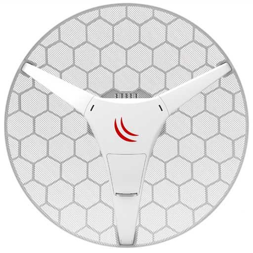MikroTik LHG Light Head Grid 5GHz High Powered AP 24.5dBi Dual-Pol Integrated Antenna US - MikroTik - (Dev) Baltic Networks