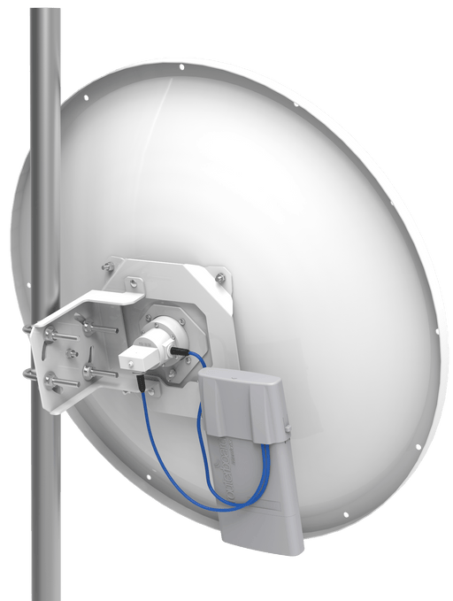 MikroTik mANT30 Antenna 4.7-5Ghz 30dBi Dual-Pol 45deg Slant Dish (RP-SMA patch cables included) - MikroTik - (Dev) Baltic Networks