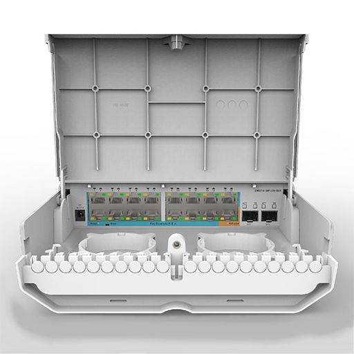 MikroTik netPower 15FR 18-Port Outdoor Switch with 15-Port Reverse PoE and SFP - MikroTik - (Dev) Baltic Networks