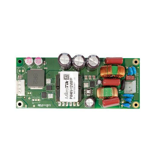 MikroTik PW48-12V85W ±48 V DC telecom Open Frame Power supply with 12V 8A output - MikroTik - (Dev) Baltic Networks