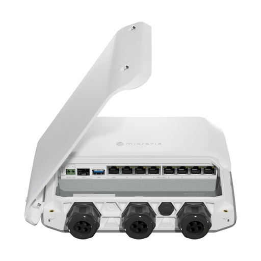 MikroTik RB5009 10G SFP+ 7x Gigabit Quad Core PoE-in PoE-Out Outdoor Router [RB5009UPr+S+OUT] - MikroTik - (Dev) Baltic Networks