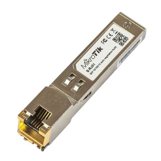 MikroTik RJ45 SFP 10/100/1000M Copper Module - MikroTik - (Dev) Baltic Networks