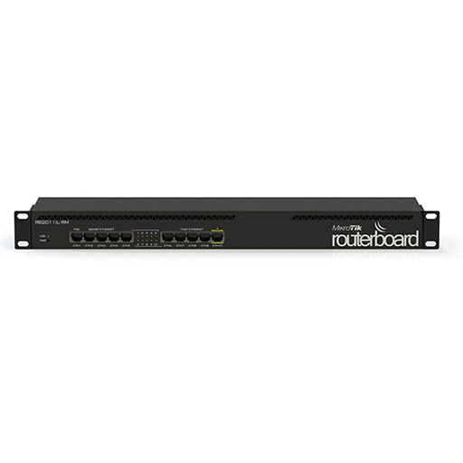 MikroTik RouterBOARD RB2011iL-RM (Complete with 1U rackmount case, power supply) - MikroTik - (Dev) Baltic Networks