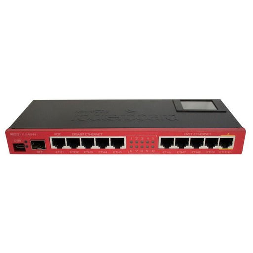 MikroTik RouterBOARD RB2011UiAS-IN (Complete with case, USB port, power supply, fiber-enabled) - MikroTik - (Dev) Baltic Networks