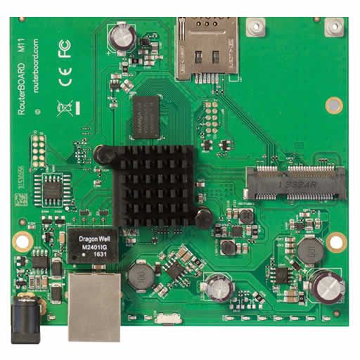 MikroTik RouterBOARD RBM11G with Gigabit LAN and miniPCIe slot - MikroTik - (Dev) Baltic Networks