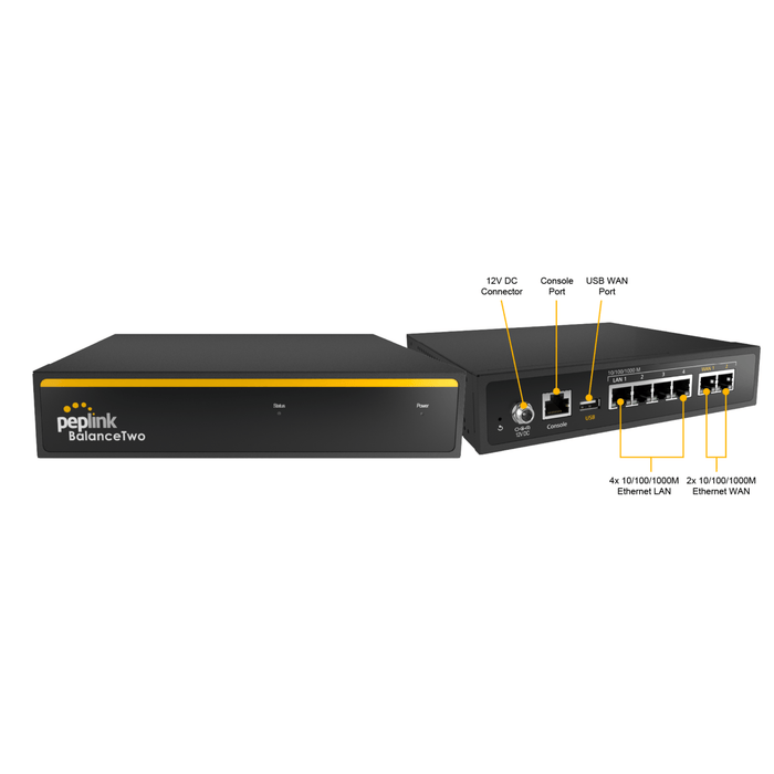 Peplink Balance Two Gigabit Router [BPL-TWO] - Peplink - (Dev) Baltic Networks