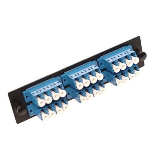 Primus Cable 24-Port Fiber Adapter Panel with 6 Quad LC Single Mode Adapters - Primus Cable - (Dev) Baltic Networks