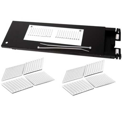 Primus Cable 24 Single Fiber Aluminum Splice Tray (12.25 x 4 x 0.5") - Primus Cable - (Dev) Baltic Networks
