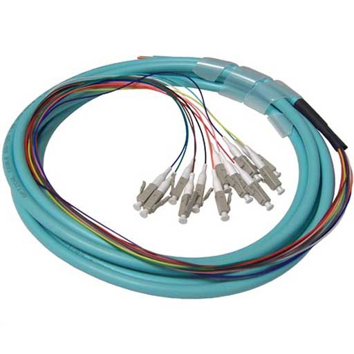 Primus Cable 3m LC, 12 Strand, Multi Mode, 50/125 OM3, 10Gbps Fiber Pigtail - Primus Cable - (Dev) Baltic Networks