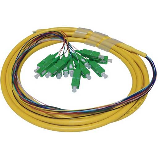Primus Cable 3m SC/APC, 12 Strand, Single Mode, 9/125, Fiber Pigtail - Primus Cable - (Dev) Baltic Networks