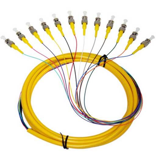 Primus Cable 3m ST, 12 Strand, Single Mode, 9/125, Fiber Pigtail - Primus Cable - (Dev) Baltic Networks