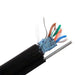 Primus Cable CAT5e Cable 350Mhz Outdoor Shielded Aerial Messenger 1000 Ft. Black (wooden spool) - Primus Cable - (Dev) Baltic Networks
