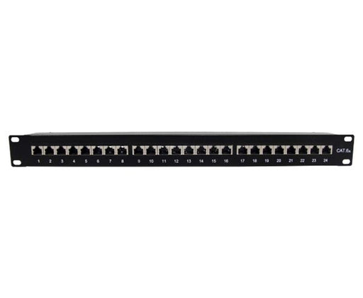Primus Cable CAT6A Shielded High Density 24 Port 1U Rackmount Patch Panel - Primus Cable - (Dev) Baltic Networks