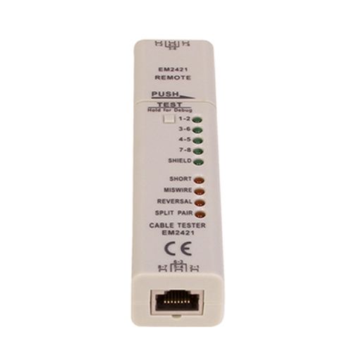 Primus Cable Network Cable Tester RJ45 Pair and Shielded LEDs Fault Indicator LEDs - Primus Cable - (Dev) Baltic Networks